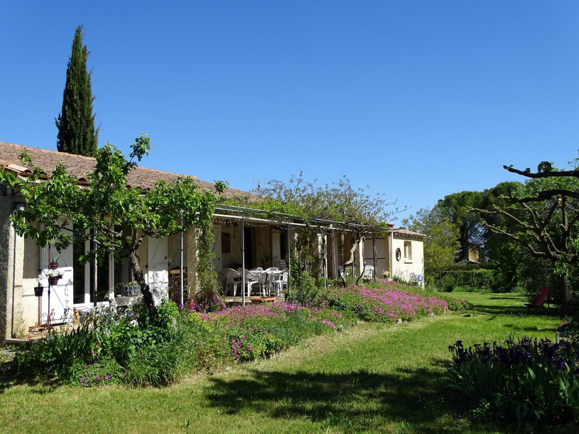 Chambre D'Hotes Independante Avec Kitchenette Saint-Victor-de-Malcap Exteriér fotografie